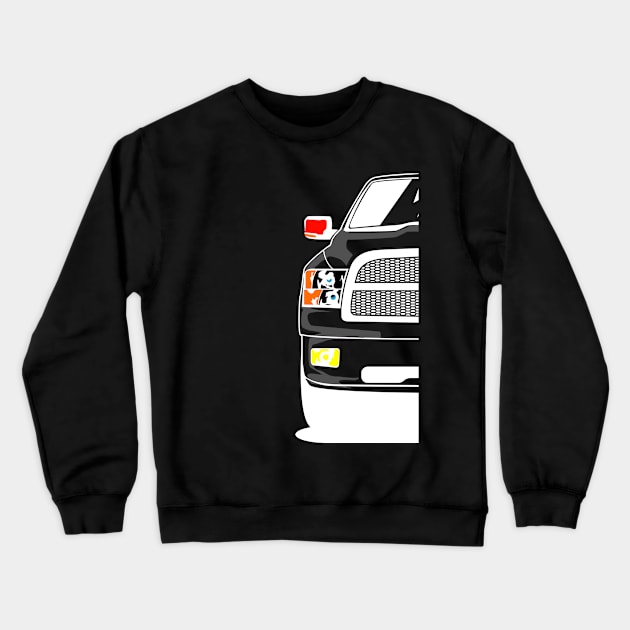 Dodge RAM Truck Crewneck Sweatshirt by EtyazaForez